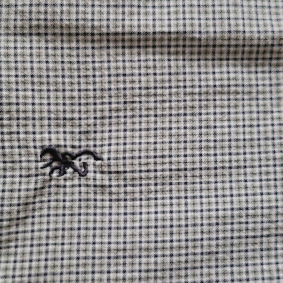 Browning RBO Trekwear short sleeve plaid shirt M - Picture 6 of 11